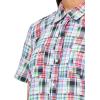 imageNautica Womens Button Front Short Sleeve Camp ShirtNight Sky Multi