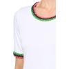 imageNautica Womens Cotton Short Sleeve Solid Knit TopBright White