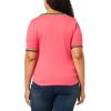 imageNautica Womens Cotton Short Sleeve Solid Knit TopRouge