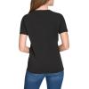 imageNautica Womens Graphic Tee Short Sleeve Crew Neckline TShirtBlack