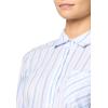 imageNautica Womens Long Sleeve Button Up Collared Shirt with Roll Tab Sleeves Pacific Multi XSmall