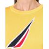 imageNautica Womens Pullover Long Sleeve Crewneck SweaterDaffodil Multi