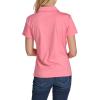 imageNautica Womens Short Sleeve Collared Cotton Interlock Soft Touch PoloConfetti