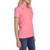 imageNautica Womens Short Sleeve Collared Cotton Interlock Soft Touch PoloConfetti