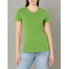 imageNautica Womens Solid Short Sleeve Crew Neckline TShirtSalted Lime