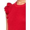 imageNautica Womens Solid Sleeveless Johnny Collar SweaterSamba