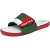 imageNautica Mens Athletic Slide Sandal Adjustable Straps Comfort SlipOn Regular ampamp Wide WidthsMex