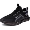 imageNautica Mens Casual Fashion Sneakers  Lightweight LaceUp Athletic Walking Shoes for Gym ampamp Tennis ComfortableBlackGrey