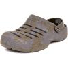 imageNautica Mens Clogs  Athletic Sports Sandal  SlipOn with Adjustable Back Strap  Water ShoesFuzzy Slippers River EdgeCamo River Edge