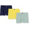 Mari Gold/Peacoat/Check Ocean Greenery