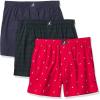 Peacoat/Buffalo Check-tidal Green/Holiday Sail Print-red