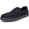 imageNautica Mens SlipOn Loafers Casual Moc Toe Sneakers Boat Shoes Slipper for Men  Lightweight ampamp Comfortable  DerwinBlack Denim
