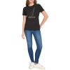 imageNautica Womens Graphic Tee Short Sleeve Crew Neckline TShirtBlack