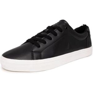 imageNautica Mens Casual Shoe Classic LaceUp Low Top Loafer Fashion Sneaker  in Medium ampamp Wide Width SizesBlackgraves