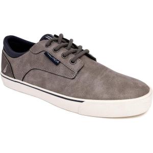 imageNautica Mens Classic LaceUp Boat Shoes Low Top Fashion Sneaker  Stylish and Comfortable Casual ShoeGreycurrie