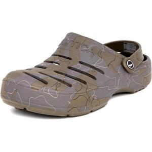 imageNautica Mens Clogs  Athletic Sports Sandal  SlipOn with Adjustable Back Strap  Water ShoesFuzzy Slippers River EdgeCamo River Edge