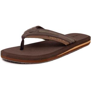imageNautica Mens Flip Flop Beach Sandal Boat Slide Water SlippersBarktarus