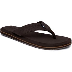 imageNautica Mens Flip Flop Beach Sandal Boat Slide Water SlippersBrowntidor