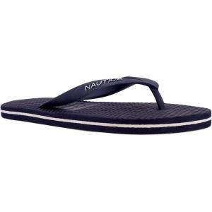 imageNautica Mens Flip Flop Beach Sandal Boat Slide Water SlippersJirennavy