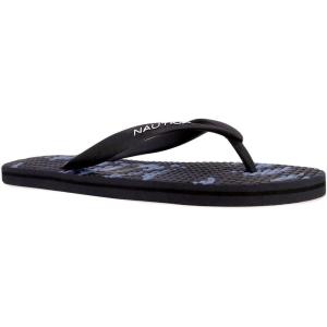 imageNautica Mens Flip Flop Beach Sandal Boat Slide Water SlippersJirennavy Camo