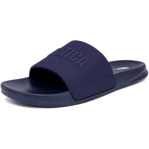 imageNautica Mens Open Toe Slide Sandals  Comfortable Indoor ampamp Outdoor Shower SlippersNavylasal