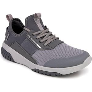 imageNautica Mens Sneakers Athletic Comfortable Casual LaceUp Fashion Walking ShoesGrey Mix Geoff