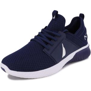 imageNautica Mens Sneakers Athletic Comfortable Casual LaceUp Fashion Walking ShoesNavy 1 Rainey Sport