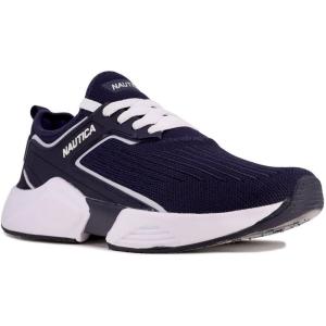 imageNautica Mens Sneakers Athletic Comfortable Casual LaceUp Fashion Walking ShoesNavy White Andino 2