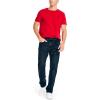 imageNautica Jeans Mens Straight Light Cross Hatch JeanBlack Lagoon Wash