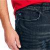 imageNautica Jeans Mens Straight Light Cross Hatch JeanBlack Lagoon Wash