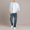 imageNautica Jeans Mens Straight Light Cross Hatch JeanNorth Sea Canal Wash