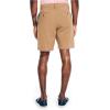 imageNautica Mens 85quot Pleated ShortOyster Brown