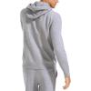 imageNautica Mens Anchor Fleece FullZip HoodieStone Grey Heather
