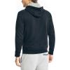 imageNautica Mens Anchor Fleece FullZip HoodieTrue Black