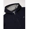 imageNautica Mens Anchor Fleece FullZip HoodieTrue Navy