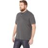 imageNautica Mens Big ampamp Tall Short Sleeve Stretch Solid Deck Polo ShirtCharcoal Heather