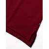 imageNautica Mens Big ampamp Tall Short Sleeve Stretch Solid Deck Polo ShirtZinfandel