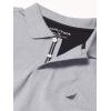 imageNautica Mens Big ampamp Tall Stretch Pique PoloDeep Anchor Heather