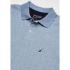 imageNautica Mens Big and Tall Classic Fit Short Sleeve Solid Performance Deck Polo ShirtDeep Anchor Heather