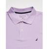 imageNautica Mens Big and Tall Classic Fit Short Sleeve Solid Performance Deck Polo ShirtLavendula