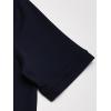 imageNautica Mens Big and Tall Classic Fit Short Sleeve Solid Performance Deck Polo ShirtNavy