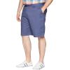 imageNautica Mens Big and Tall Cotton Twill Flat Front Chino ShortBlue Indigo