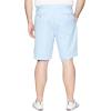 imageNautica Mens Big and Tall Cotton Twill Flat Front Chino ShortNoon Blue