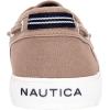 imageNautica Mens Casual Boat Shoes MocToe Loafers with Cushioned Insole Deck Fashion SneakerTan Twill