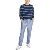 imageNautica Mens Classic Fit Drawstring Linen PantNavy SeaslNavy Seas