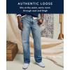 imageNautica Mens Loose Fit 5 Pocket Jean PantPure Ocean Wash