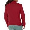 imageNautica Mens QuarterZip SweatshirtDeep Crimson