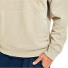imageNautica Mens Quilted Mixed Media QuarterZip PulloverFlagstone