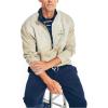 imageNautica Mens Quilted Mixed Media QuarterZip PulloverFlagstone