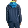 imageNautica Mens Quilted Mixed Media QuarterZip PulloverNavy Seas